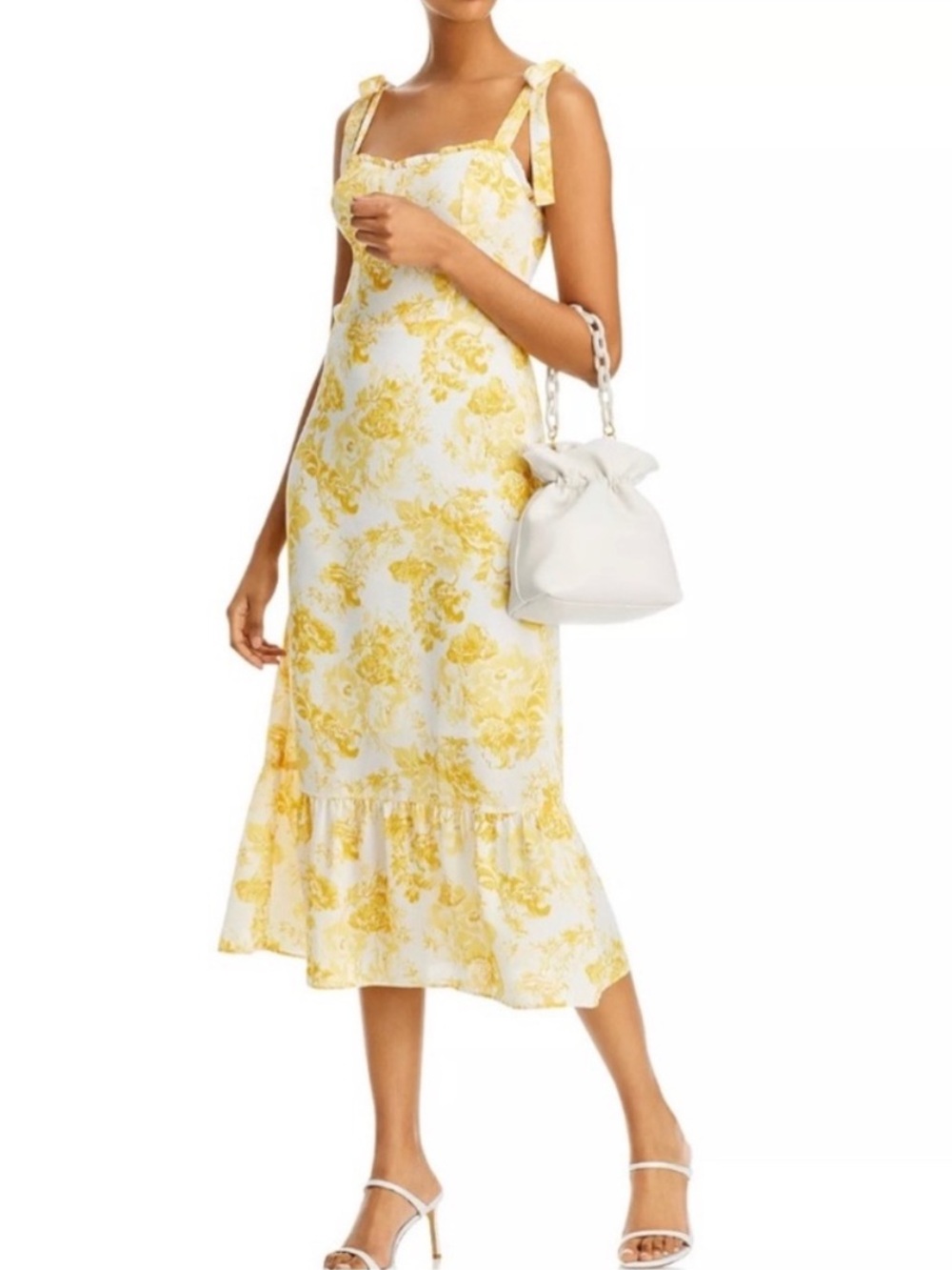 Aqua Toile de Juoy Dress
